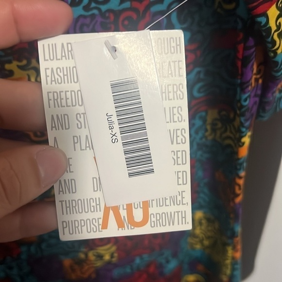 Lularoe Nwt Julia - Picture 3 of 3
